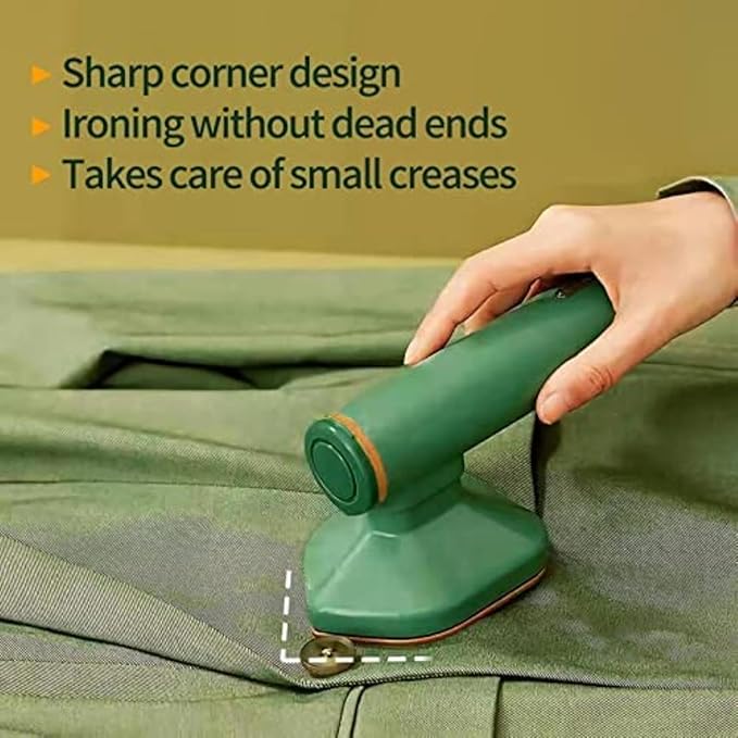 Portable Mini Steamer & Iron: 2-in-1 Portable Travel Friendly